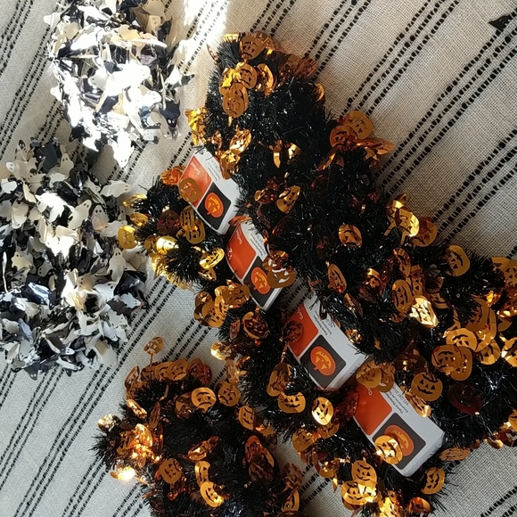 Halloween Pumpkin & Ghosts Garland